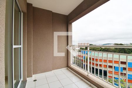 Varanda da Sala de apartamento para alugar com 2 quartos, 55m² em Jardim Umarizal, São Paulo