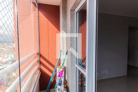 Varanda da Sala de apartamento à venda com 2 quartos, 50m² em Parque Industriario, Santo André