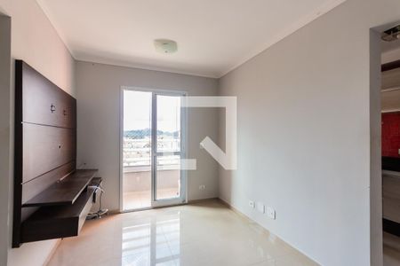 Sala de apartamento à venda com 2 quartos, 50m² em Parque Industriario, Santo André
