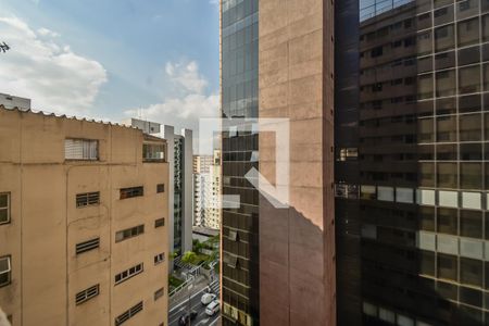 Vista do Quarto de apartamento à venda com 1 quarto, 32m² em Jardim Paulista, São Paulo