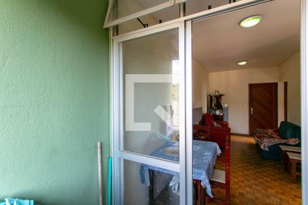 Varanda da Sala de apartamento à venda com 3 quartos, 66m² em Castelo, Belo Horizonte