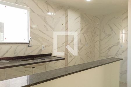 Sala/Cozinha de apartamento para alugar com 1 quarto, 40m² em Recreio dos Bandeirantes, Rio de Janeiro