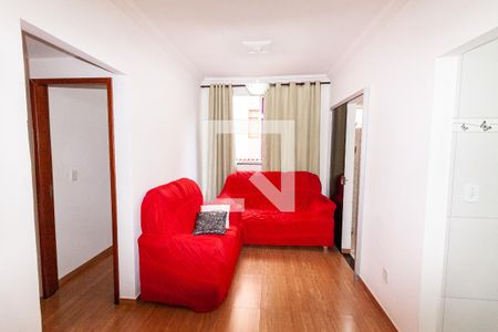 Sala de apartamento à venda com 3 quartos, 105m² em Jaqueline, Belo Horizonte