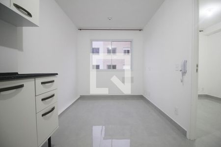 Sala - Cozinha de apartamento para alugar com 1 quarto, 24m² em Panamby, São Paulo