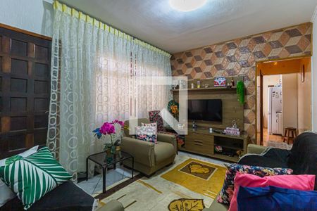 Sala de casa à venda com 3 quartos, 133m² em Vila Guaraciaba, Santo André