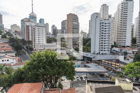 Vista do quarto de apartamento à venda com 1 quarto, 56m² em Vila Mariana, São Paulo