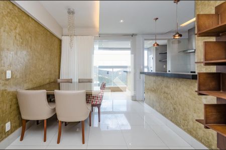 Sala de apartamento para alugar com 3 quartos, 86m² em Vila da Serra, Nova Lima