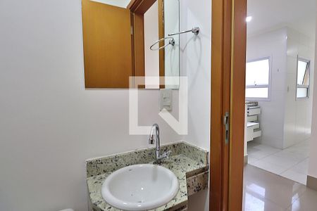 Lavabo de apartamento à venda com 2 quartos, 70m² em Vila Camilópolis, Santo André