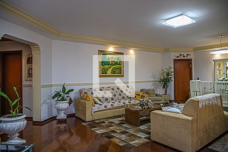 Sala de apartamento para alugar com 3 quartos, 207m² em Barcelona, São Caetano do Sul