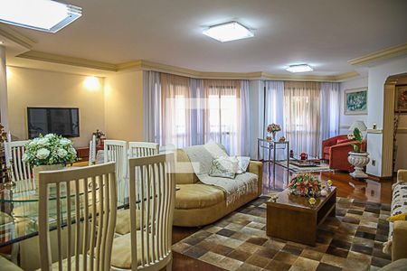 Sala de apartamento para alugar com 3 quartos, 207m² em Barcelona, São Caetano do Sul