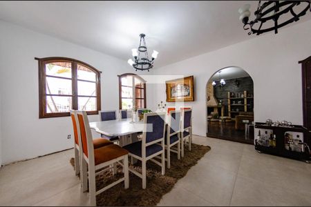 Sala de jantar de casa para alugar com 4 quartos, 400m² em Santa Lúcia, Belo Horizonte