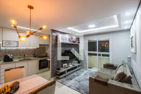 Sala de TV de apartamento à venda com 3 quartos, 72m² em Tamboré, Barueri