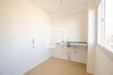 Sala - Cozinha  de apartamento para alugar com 1 quarto, 24m² em Sé, São Paulo