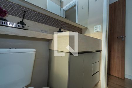 Detalhe do Banheiro da Suite de apartamento à venda com 2 quartos, 70m² em Jardim Chapadão, Campinas
