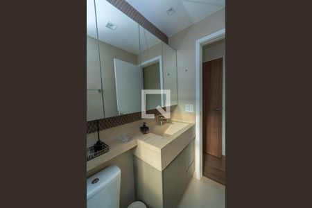 Banheiro da Suíte de apartamento à venda com 2 quartos, 70m² em Jardim Chapadão, Campinas