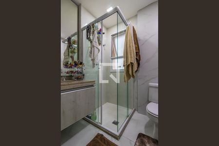 Banheiro da Suíte 1 de apartamento para alugar com 2 quartos, 85m² em Alphaville Conde Ii, Barueri