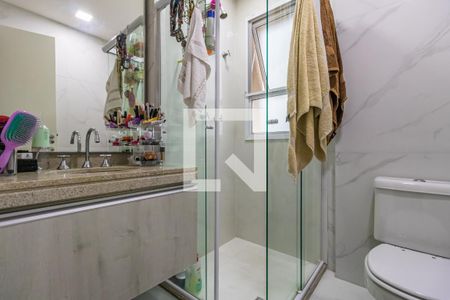 Banheiro da Suíte 1 de apartamento para alugar com 2 quartos, 85m² em Alphaville Conde Ii, Barueri