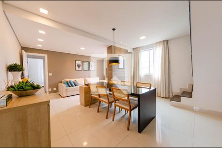 Sala de apartamento para alugar com 3 quartos, 180m² em Buritis, Belo Horizonte