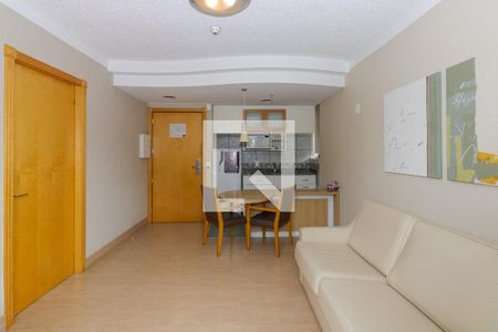 Sala de apartamento para alugar com 1 quarto, 44m² em Rio Branco, Porto Alegre