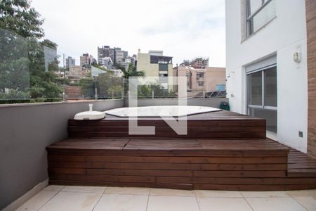 Varanda da Sala de apartamento para alugar com 2 quartos, 100m² em Bela Vista, Porto Alegre