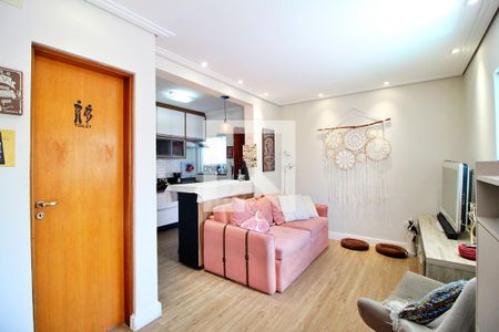 Sala de casa à venda com 2 quartos, 59m² em Vila Curuca, Santo André
