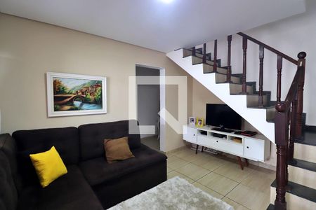 Sala de casa para alugar com 3 quartos, 103m² em Vila Curuçá, Santo André