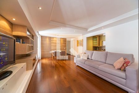 Sala de apartamento para alugar com 3 quartos, 118m² em Centro, Santo André