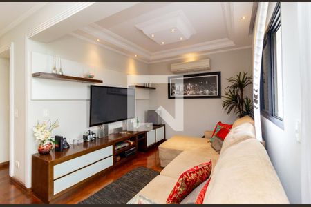 Sala de TV de apartamento para alugar com 4 quartos, 137m² em Jardim Anália Franco, São Paulo