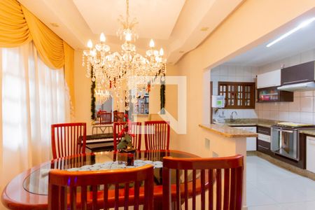 Sala de Jantar de casa para alugar com 3 quartos, 170m² em Vila Curuca, Santo André