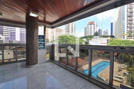 Varanda gourmet de apartamento para alugar com 4 quartos, 330m² em Jardim, Santo André