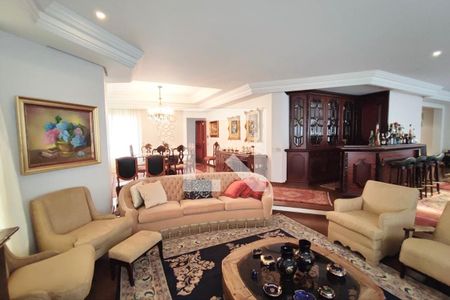 Sala de Estar de apartamento para alugar com 4 quartos, 639m² em Cambuí, Campinas