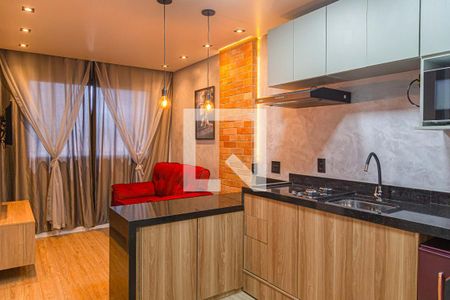 Sala de apartamento para alugar com 1 quarto, 23m² em Bela Vista, São Paulo