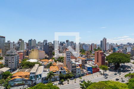 Vista da Sala de apartamento para alugar com 1 quarto, 23m² em Bela Vista, São Paulo