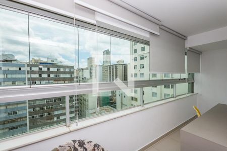 Varanda da Sala de apartamento para alugar com 1 quarto, 43m² em Centro, Belo Horizonte