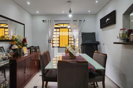 Sala de Jantar de casa à venda com 3 quartos, 207m² em Nova Gerti, São Caetano do Sul