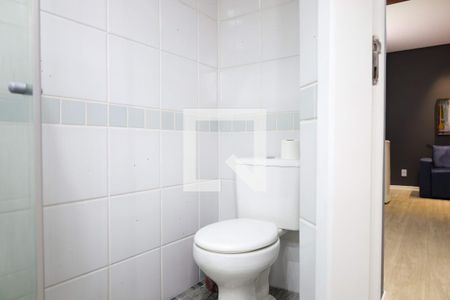 Banheiro da Suíte de apartamento para alugar com 1 quarto, 40m² em Estoril, Belo Horizonte