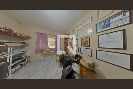 Sala de casa à venda com 3 quartos, 128m² em Vila Homero Thon, Santo André