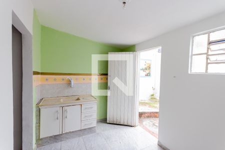 Sala e Cozinha de casa para alugar com 1 quarto, 35m² em Vila Guiomar, Santo André
