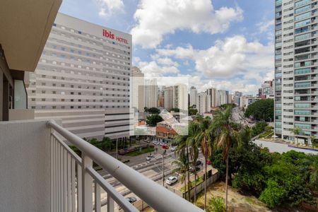 Varanda de apartamento para alugar com 1 quarto, 26m² em Vila Nova Conceição, São Paulo