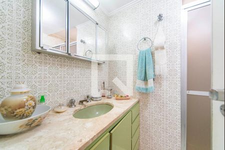 Banheiro de apartamento à venda com 3 quartos, 110m² em Centro, Santo André