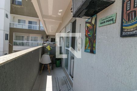 Varanda de apartamento para alugar com 2 quartos, 42m² em Recreio dos Bandeirantes, Rio de Janeiro