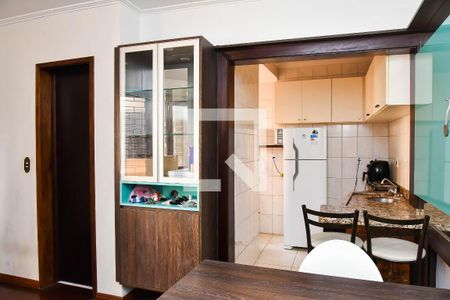 Sala de apartamento para alugar com 1 quarto, 34m² em São João, Porto Alegre