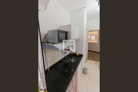 Cozinha de apartamento à venda com 1 quarto, 36m² em Centro, Campinas