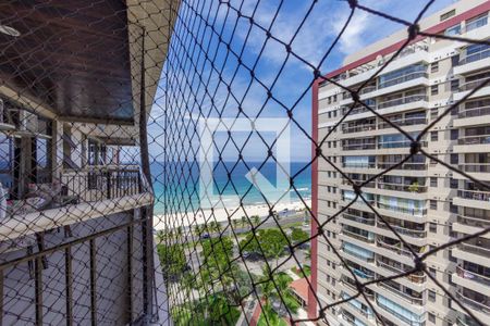 Varanda Vista de apartamento para alugar com 1 quarto, 55m² em Barra da Tijuca, Rio de Janeiro