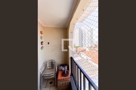 Varanda da Sala de apartamento para alugar com 3 quartos, 120m² em Campestre, Santo André