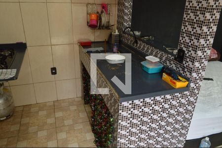 Cozinha de casa para alugar com 1 quarto, 60m² em Taquara, Rio de Janeiro