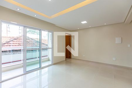Sala de casa de condomínio para alugar com 3 quartos, 125m² em Vila Pires, Santo André
