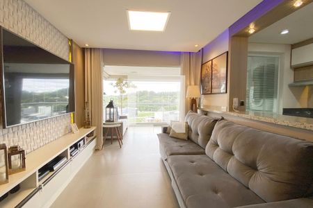 Sala de apartamento à venda com 3 quartos, 105m² em Bethaville I, Barueri