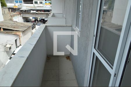 Varanda do Quarto 1 de casa de condomínio à venda com 2 quartos, 75m² em Taquara, Rio de Janeiro