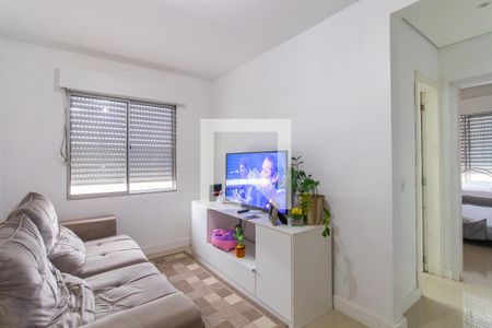 Sala de apartamento para alugar com 1 quarto, 45m² em Vila Nova, Porto Alegre